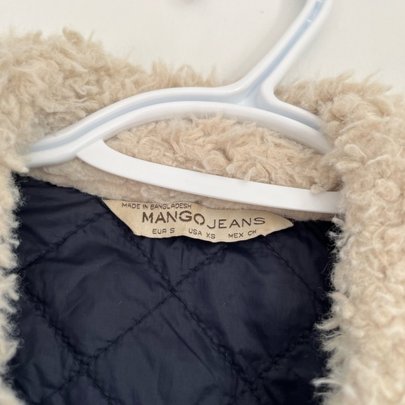 Mango Lined Denim Jacket Size S - Picture 3 of 3